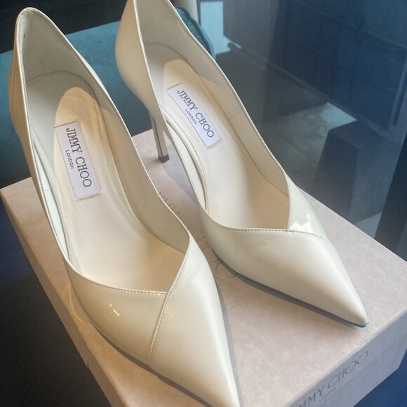 Jimmy Choo Shoes - Jimmy Choo White Heels